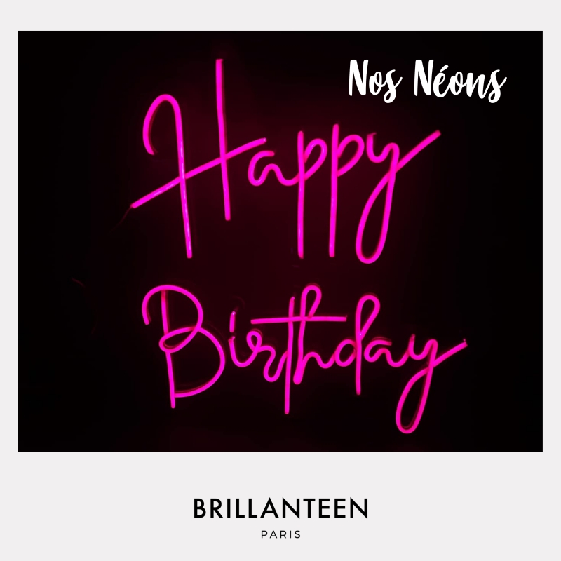 Néon Happy Birthday